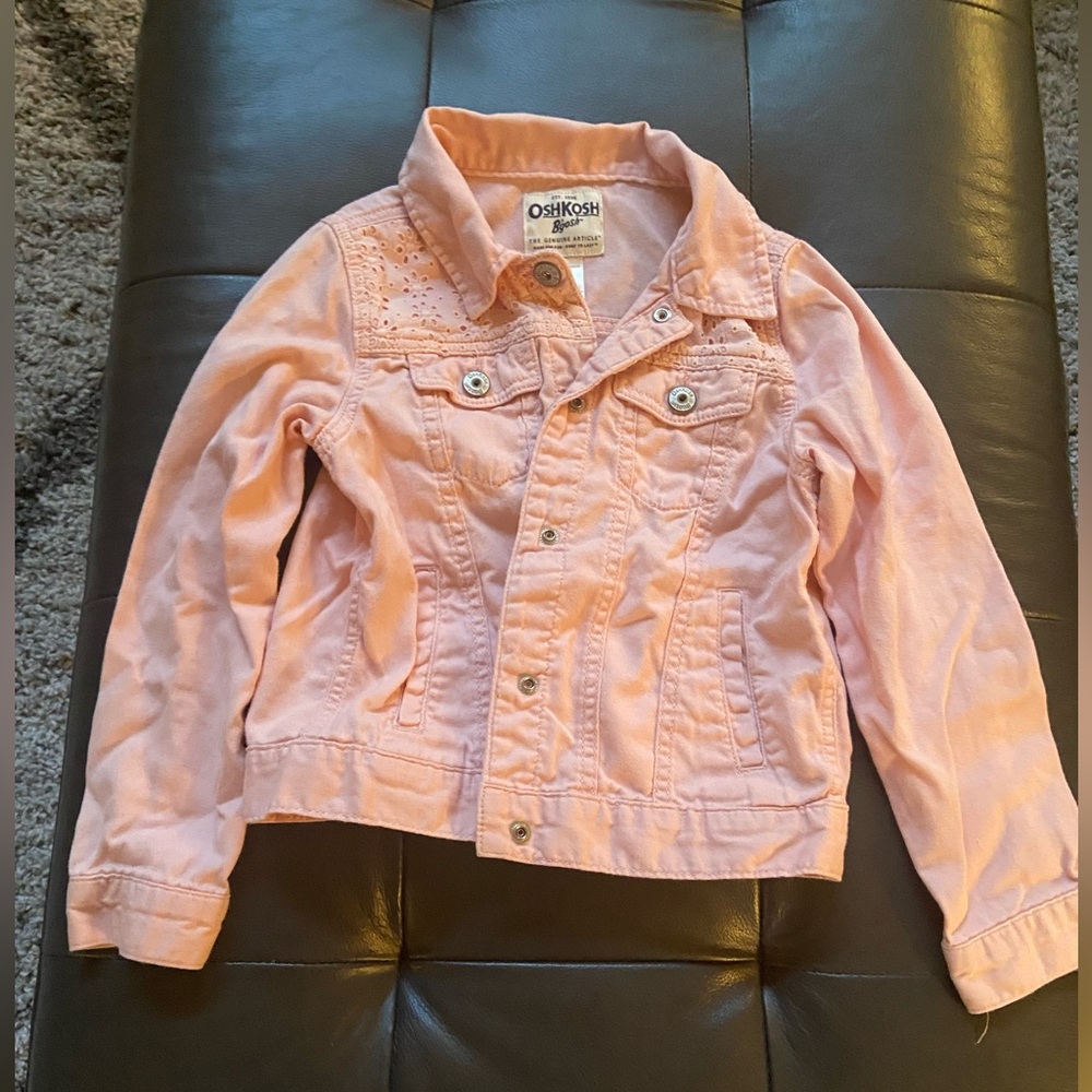 Oshkosh B’gosh pink jacket for girls size 8/8A
